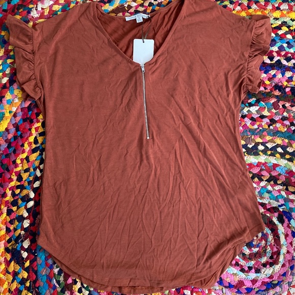 Burnt Orange Top - Picture 1 of 3